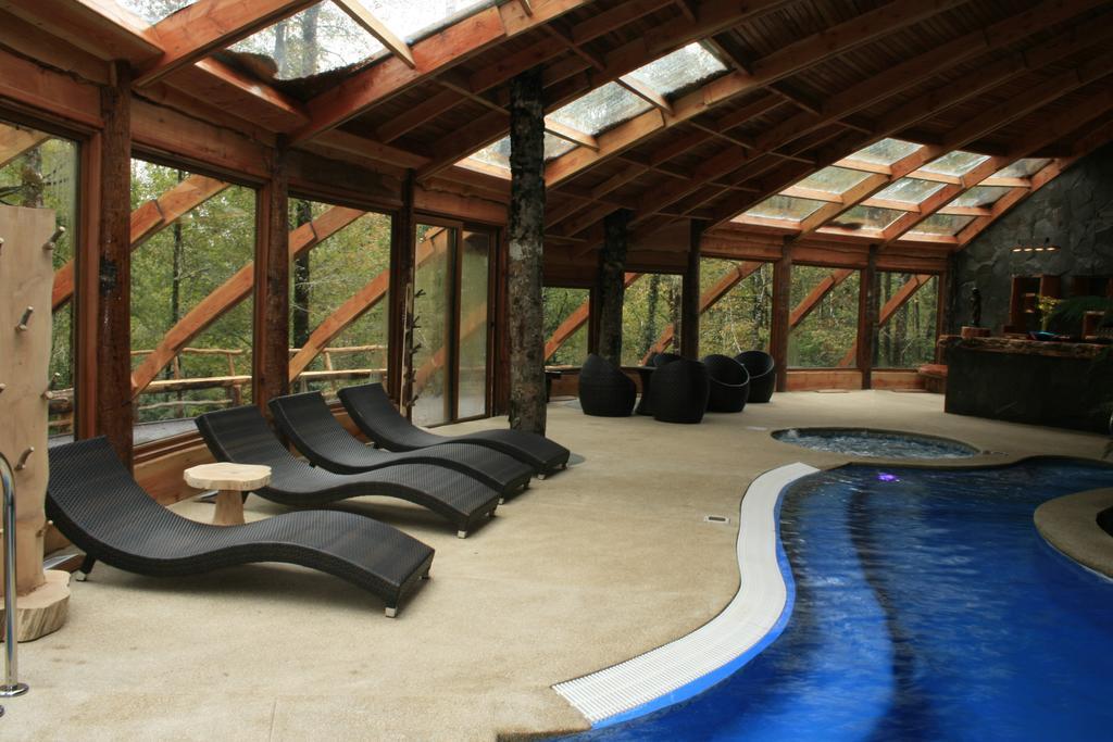Huilo Huilo Nawelpi Lodge 富伊港 外观 照片