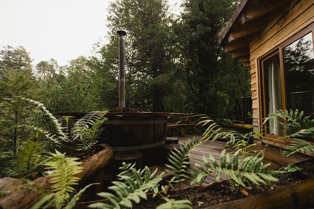 Huilo Huilo Nawelpi Lodge 富伊港 外观 照片