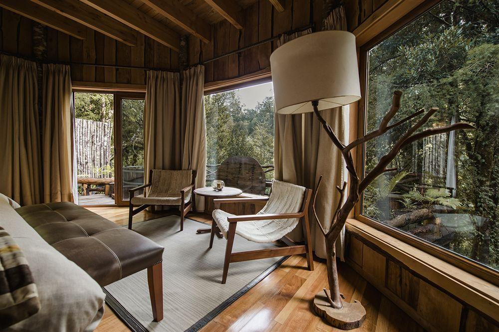 Huilo Huilo Nawelpi Lodge 富伊港 外观 照片