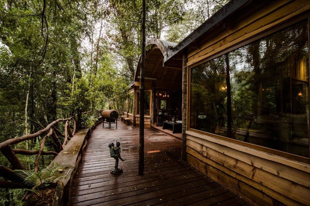Huilo Huilo Nawelpi Lodge 富伊港 外观 照片