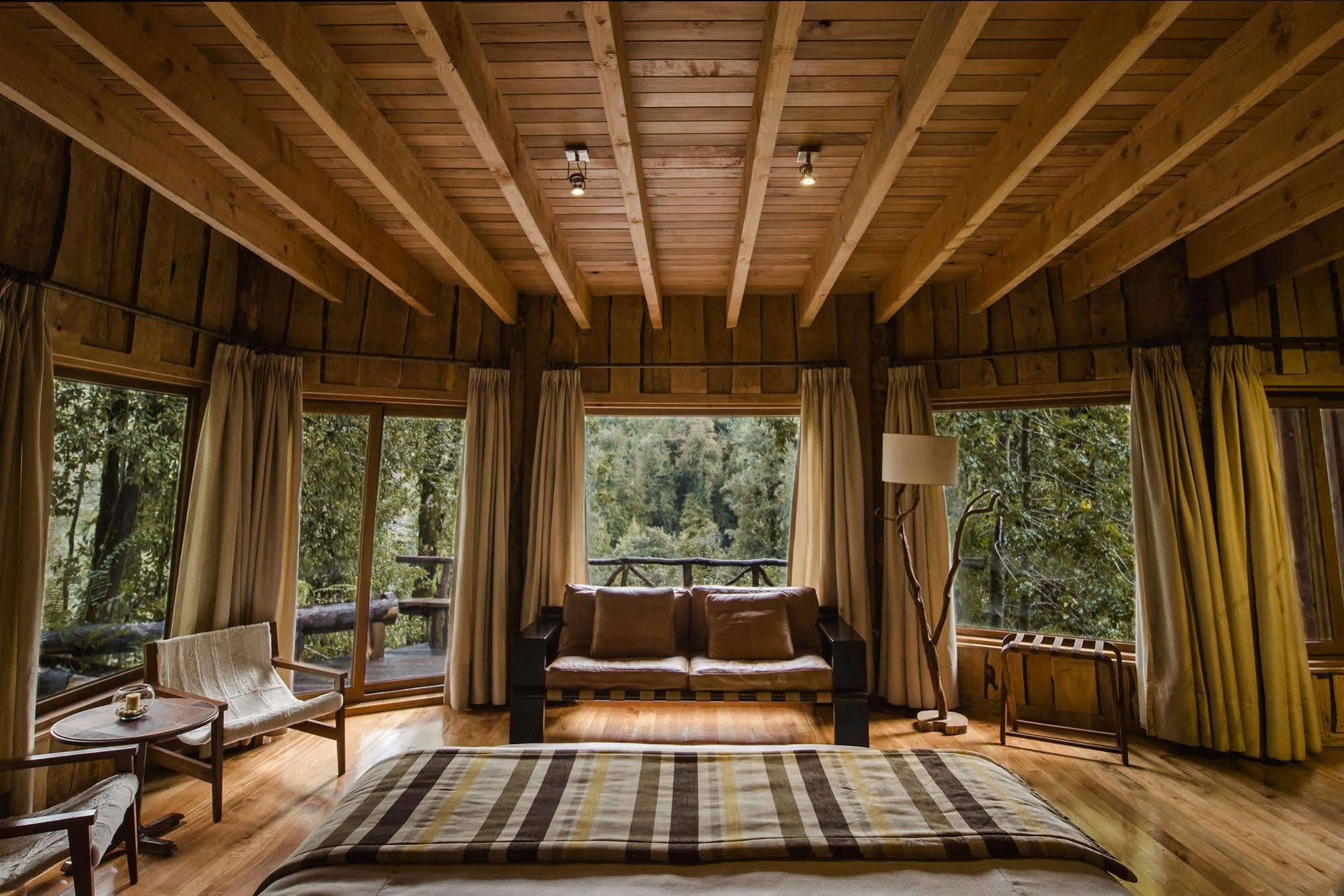Huilo Huilo Nawelpi Lodge 富伊港 外观 照片